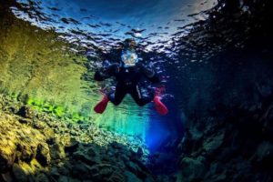 snorkeling in silfra