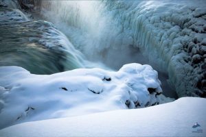 Gullfoss-waterfall-Winter