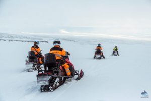 Snowmobiling-tour-Langjokull-glacier-Iceland