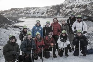 Solheimajokull glacier hike